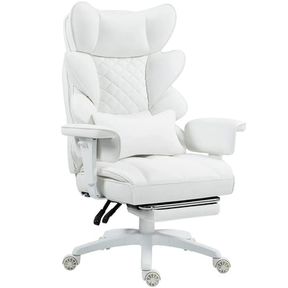 Dowinx Big and Tall Office Chair with Pocket Spring Cushion and Lumbar Support,High Back Computer Gaming Chair with Armrests