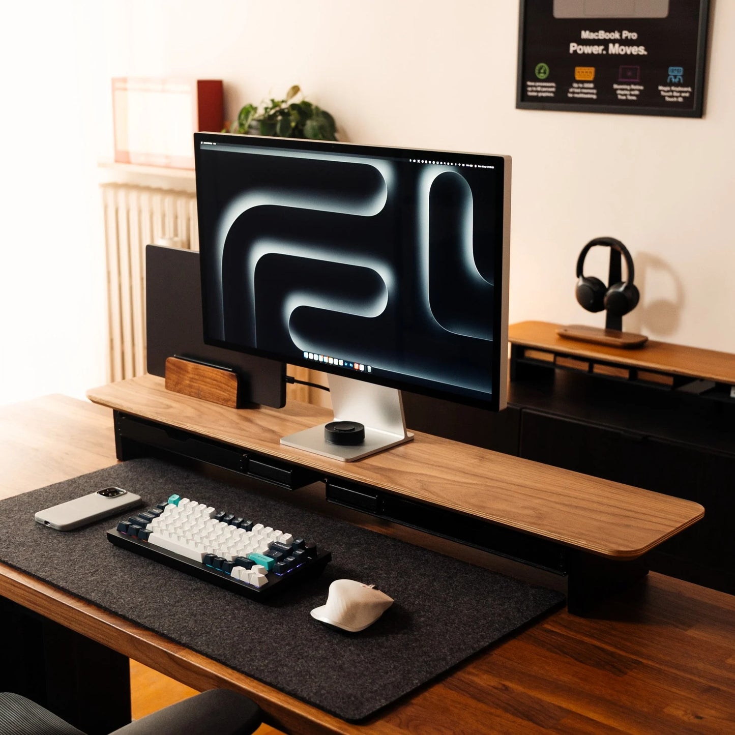 Bureau assis-debout électrique Flexi avec plateau inclus, hauteur réglable de 72 à 116 cm, cadre en acier