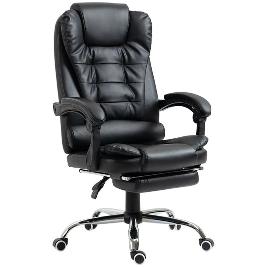 Chaise de bureau à dossier haut Axel avec appui-tête, accoudoirs réglables et soutien lombaire intégré